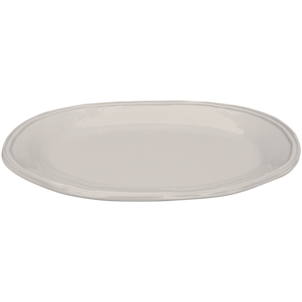 melamine stone oval serving platter