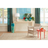 bistro chair white rattan fabric whitewash 