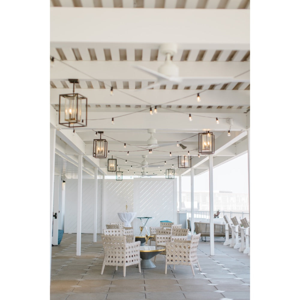 bistro chair white rattan fabric whitewash 