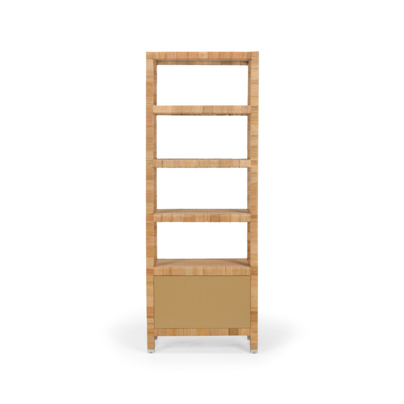 etagere rattan natural white two door storage shelves nickel handles