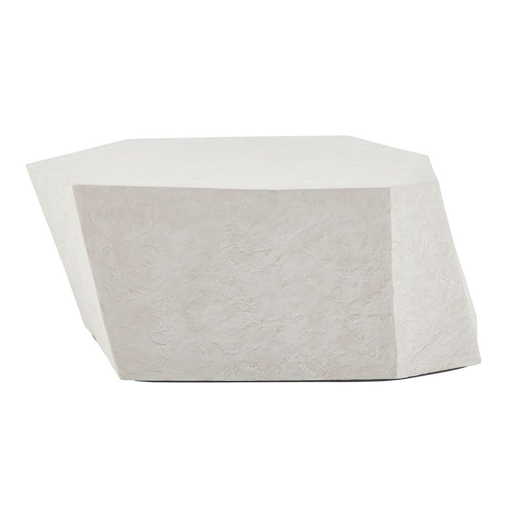 limestone outdoor coffee table irregular shape gray