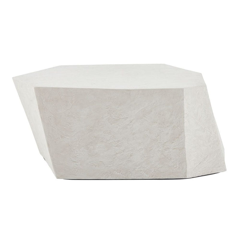 limestone outdoor coffee table irregular shape gray