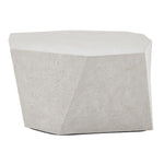 limestone outdoor coffee table irregular shape gray