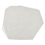 limestone outdoor coffee table irregular shape gray