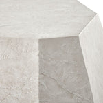 limestone outdoor coffee table irregular shape gray
