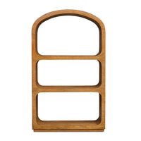 etagere mango veneer natural wood grain