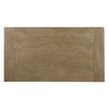 dining table oak veneer rectangle expandable natural 