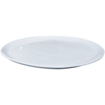 dinner plate round white