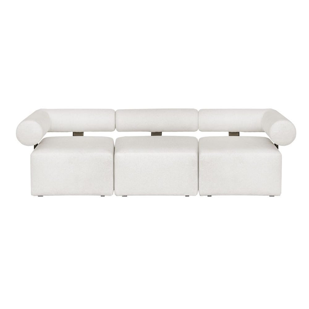 white modular sofa 