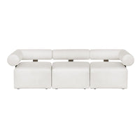 white modular sofa 