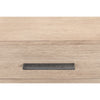 2-drawer chest contemporary pine iron base