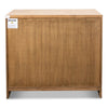 5-drawer chest pine natural finish pine transitional