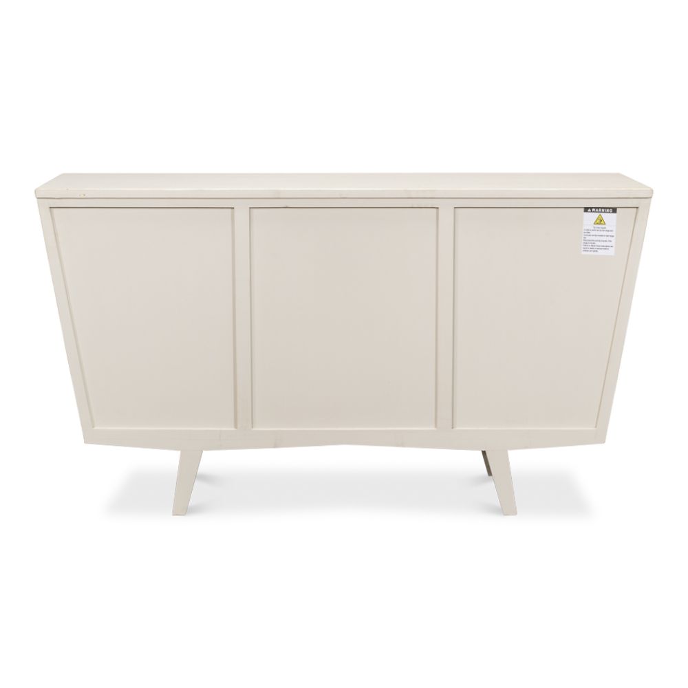 ribbed antique white 9 drawer dresser