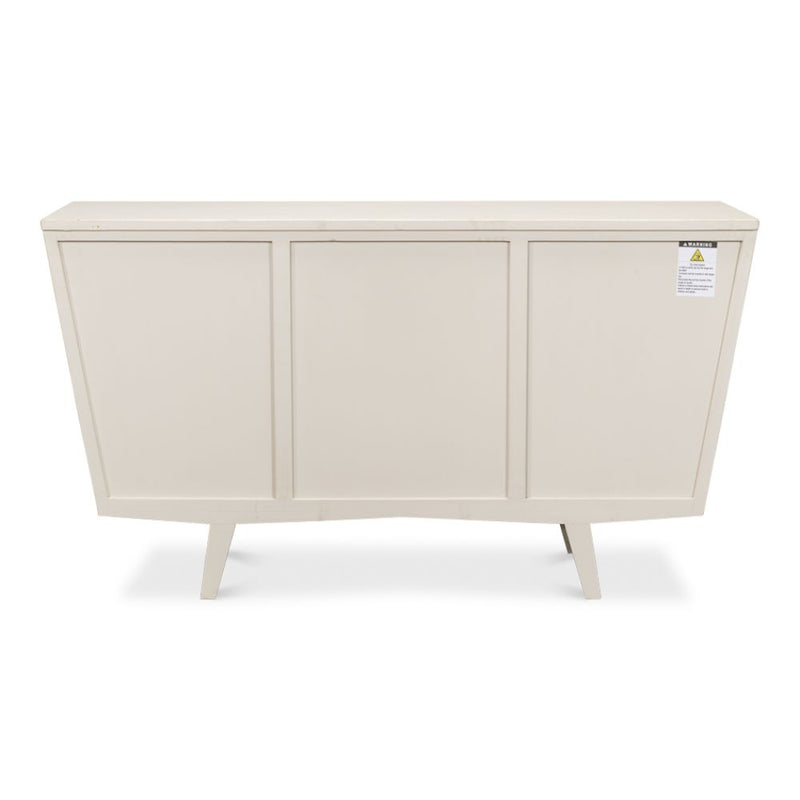ribbed antique white 9 drawer dresser