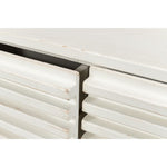 ribbed antique white 9 drawer dresser