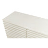 ribbed antique white 9 drawer dresser