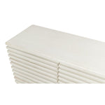 ribbed antique white 9 drawer dresser