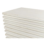 ribbed antique white 9 drawer dresser