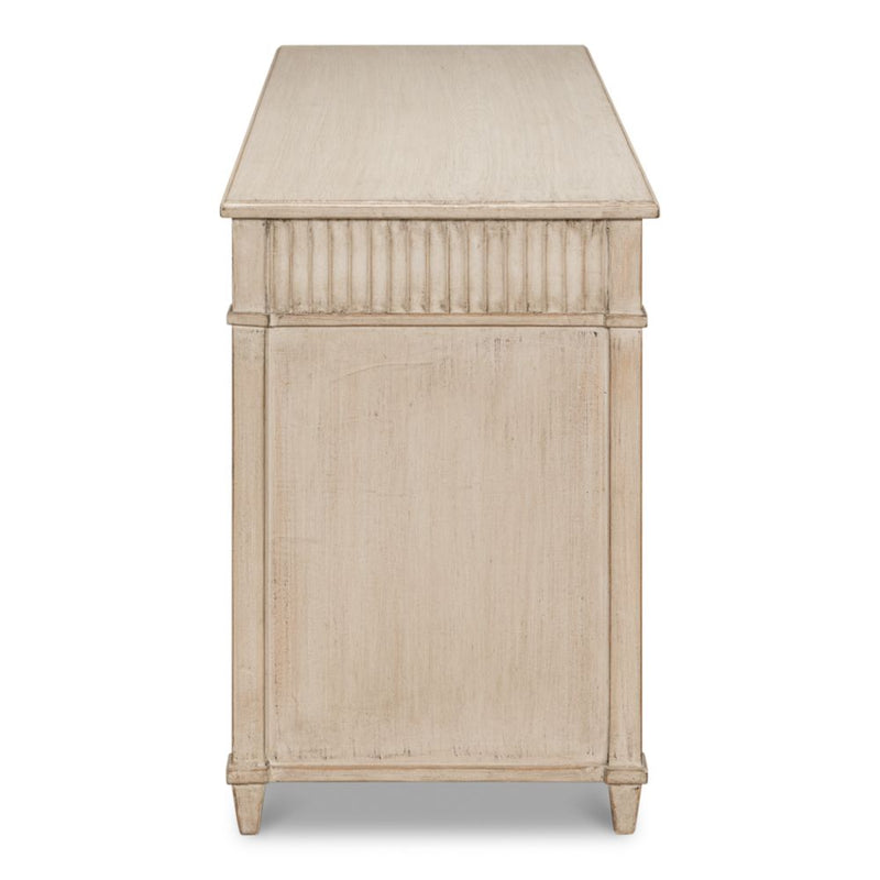 wood desk 3-drawer cabinets stone grey pine wood