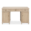 wood desk 3-drawer cabinets stone grey pine wood