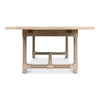 expandable grey dining table
