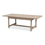 expandable grey dining table