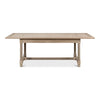 expandable grey dining table