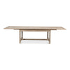 expandable grey dining table