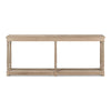 console table long narrow turned legs shelf grey