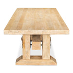 rectangle dining table sienna bolts wood