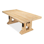 rectangle dining table sienna bolts wood