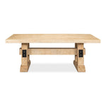 rectangle dining table sienna bolts wood