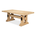 rectangle dining table sienna bolts wood