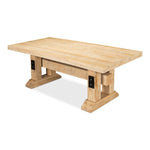 rectangle dining table sienna bolts wood