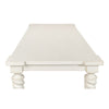 antique white dining table