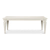 antique white dining table