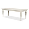 antique white dining table