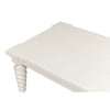 antique white dining table