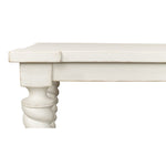 antique white dining table