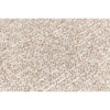 tan ivory french edge fabric sofa three cushion