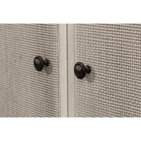 tulip wood sideboard cane doors covet white