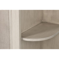 tulip wood sideboard cane doors covet white