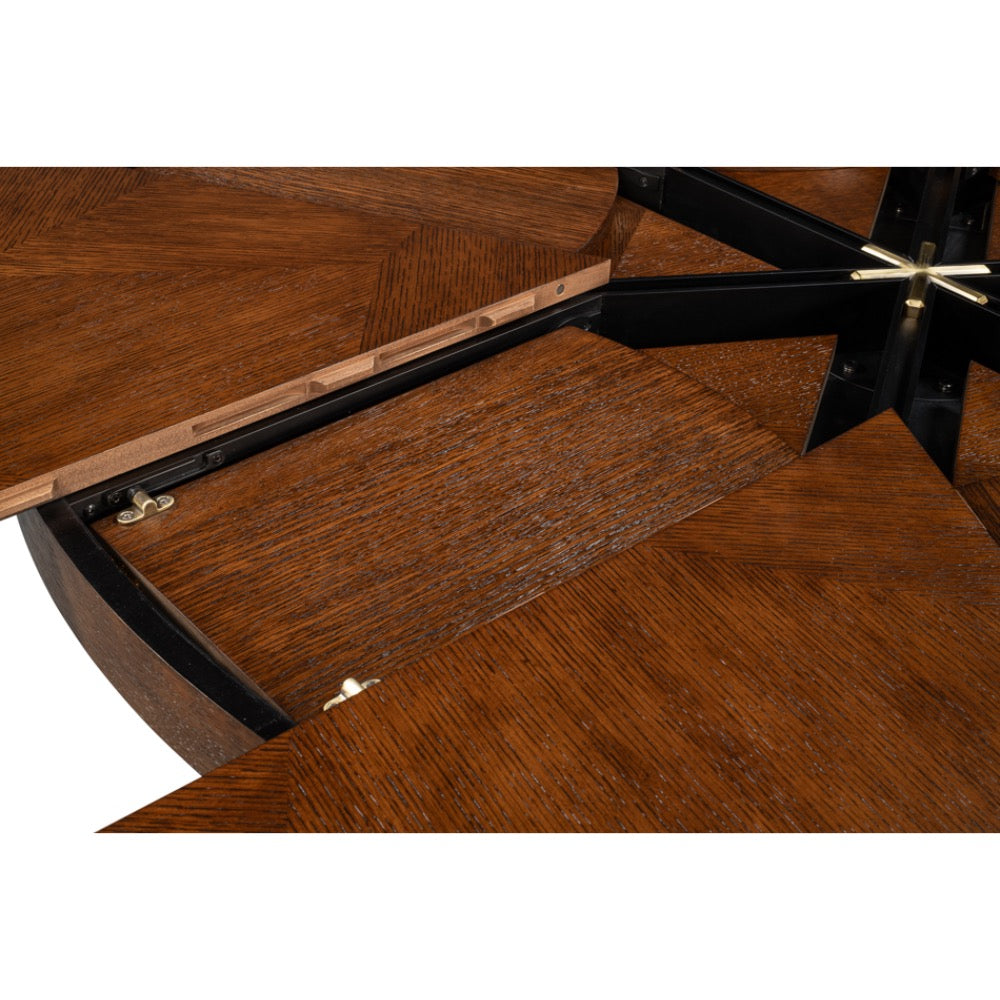 expandable jupe table large palladio oak solids round