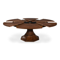 expandable jupe table large palladio oak solids round