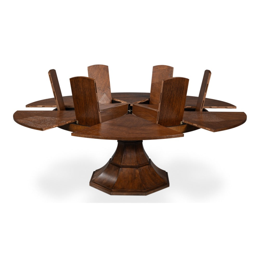 expandable jupe table large palladio oak solids round