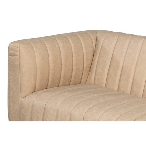 vintage modern leather sofa cappuccino 