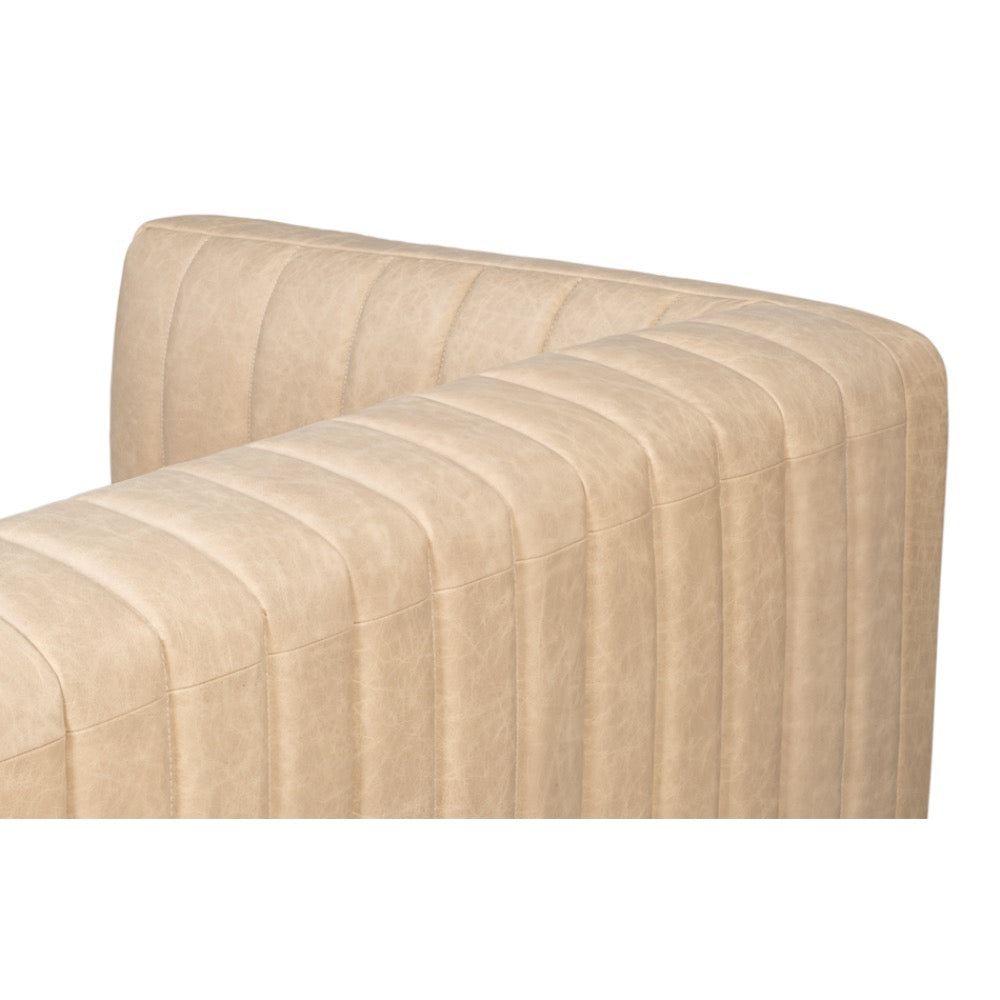 vintage modern leather sofa cappuccino 