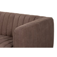 leather sofa tufted scotland grey