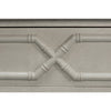 gray white porcelain marble top three drawer chest
