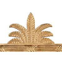 gold leaf pineapple leaf accent